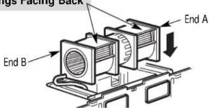 ELECTROLUX EMOW1911SS - B5. ADAPTING MICROWAVE BLOWER FOR OUTSIDE BACK EXHAUST - 10