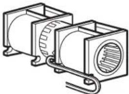 ELECTROLUX EMOW1911SS - B5. ADAPTING MICROWAVE BLOWER FOR OUTSIDE BACK EXHAUST - 6