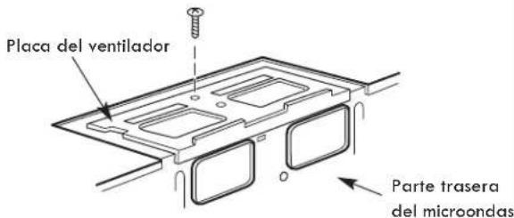 ELECTROLUX EMOW1911SS - B2. DESINSTALACIÓN DEL PLACA DEL VENTILADOR - 1