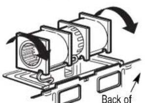 ELECTROLUX EMOW1911SS - B5. ADAPTING MICROWAVE BLOWER FOR OUTSIDE BACK EXHAUST - 3
