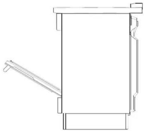ELECTROLUX ECFI3668SS - Door removal - 1