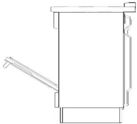 ELECTROLUX ECFI3668SS - Desmontaje de la puerta - 1