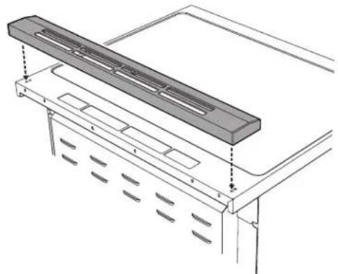 ELECTROLUX ECFI3668SS - Montaje del respaldo - 1