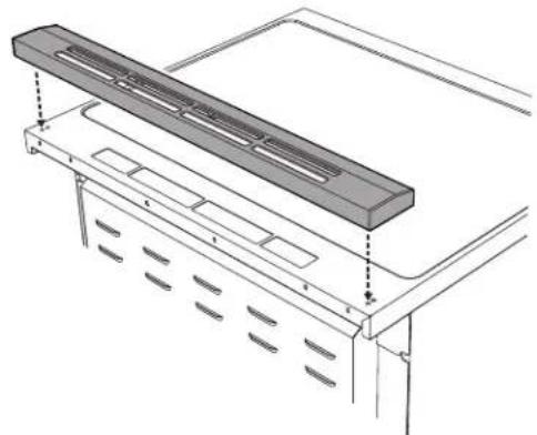 ELECTROLUX ECFI3668SS - Installation du dosseret - 1