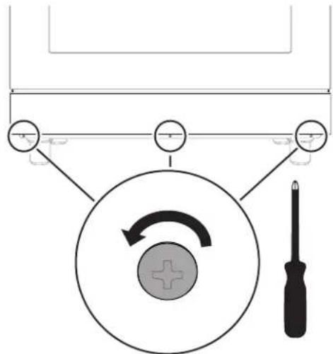 ELECTROLUX ECFI3668SS - Installing the front/side skirting - 1