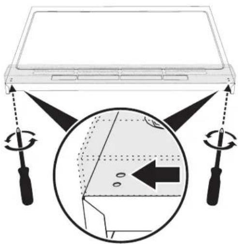 ELECTROLUX ECFI3668SS - Montaje del respaldo - 4
