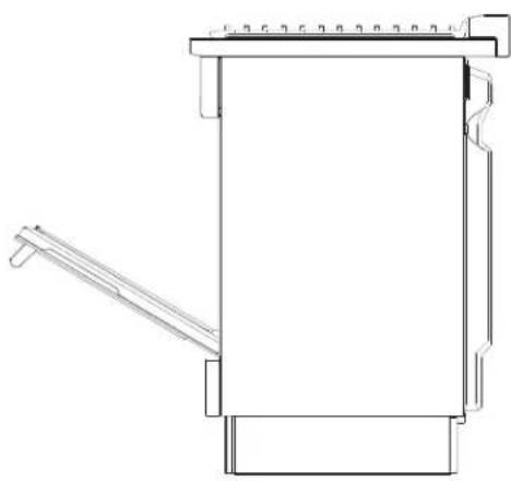 ELECTROLUX ECFG3668SS - Retrait de la porte - 1