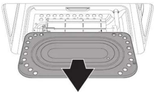 ELECTROLUX ECFG3668SS - Replacing the oven burner nozzle - 1