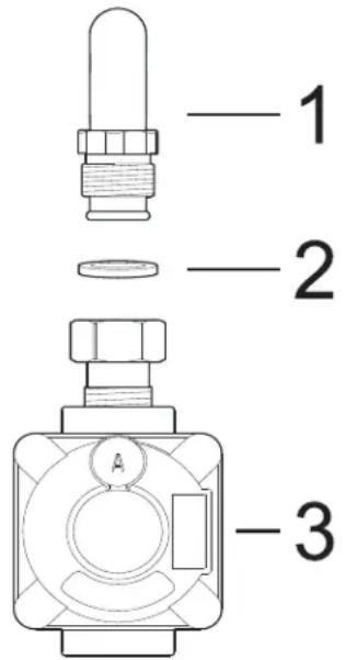 ELECTROLUX ECFG3668SS - Gas connection - 1
