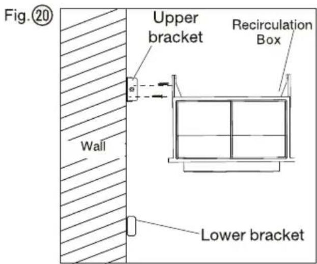 ELECTROLUX ECVW3662SS - Installing range hood to the wall in recirculation mode - 2