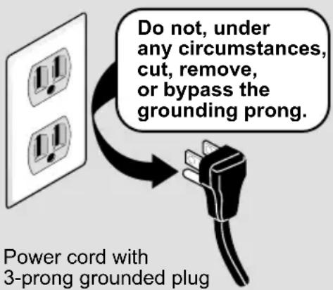 ELECTROLUX ELFG7738WH - WARNING - 1