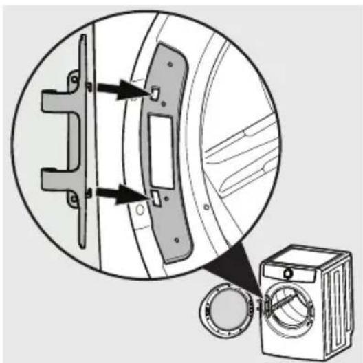 ELECTROLUX ELFG7738WH - Réinstallation de l'ensemble de porte - 1