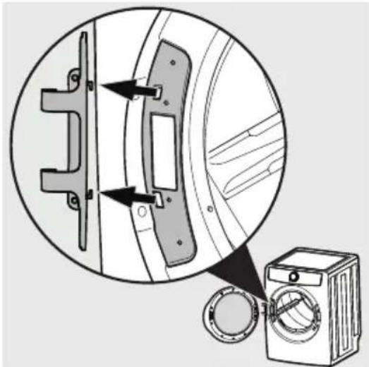 ELECTROLUX ELFG7738WH - Removing door assembly - 1
