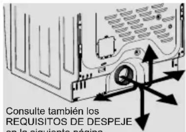 ELECTROLUX ELFG7738WH - Dirección de escape - 1