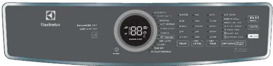 ELECTROLUX ELFG7537WH - Pièces de rechange aux États-Unis et au Canada - 8