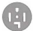ELECTROLUX ELFG7537WH - Electrical connection (non-Canada) - 4 wire cord - 1