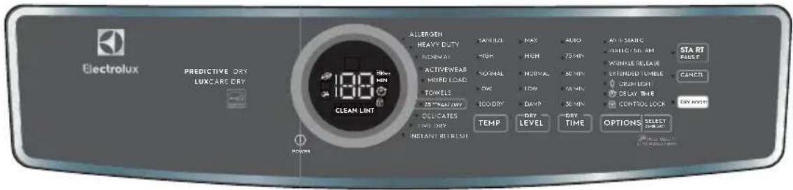 ELECTROLUX ELFG7537WH - Pièces de rechange aux États-Unis et au Canada - 7