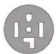 ELECTROLUX ELFG7537WH - Branchement électrique (hors Canada) – Cordon à 4 fi ls - 1