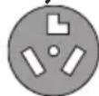 ELECTROLUX ELFE7738WH - 3-wire power supply cord (not supplied) - 1