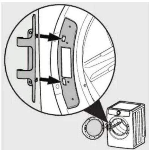 ELECTROLUX ELFE7738WH - Removing door assembly - 2