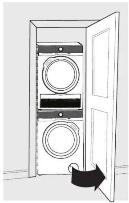 ELECTROLUX ELFE4222WH - Closet Installation - 1