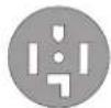 ELECTROLUX ELFE4222WH - Conexión eléctrica (Excluida Canadá) - Cable de 4 hilos - 1