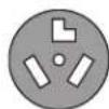 ELECTROLUX ELFE4222WH - KIT DE CABLE DE ALIMENTACIÓN DE 3 CABLES (no suministrado) - 1