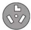 ELECTROLUX ELFE4222WH - Electrical Connection (Non-Canada) - 3-wire Cord - 1