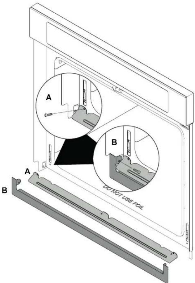 ELECTROLUX ECWD3012SS - Install the Bottom Trims - 1