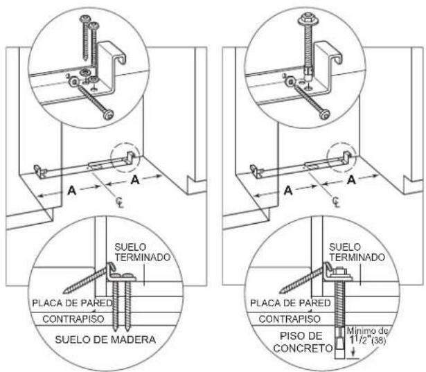 Sub-Zero DET3650RIDR - APLICACIÓN EN PISO DE CONCRETO - 1