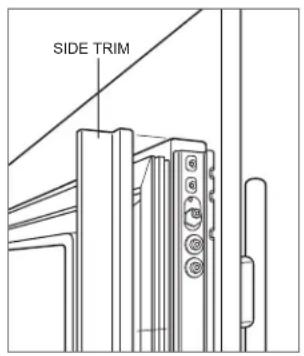 Sub-Zero DET3650RIDR - DOOR TRIM INSTALLATION - 1