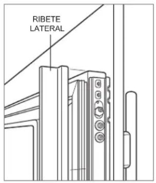Sub-Zero DET3650RIDR - INSTALACIÓN DEL RIBETE DE LA PUERTA - 1
