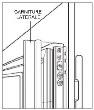 Sub-Zero DET3650RIDR - INSTALLATION DE LA GARNITURE DE PORTE - 1