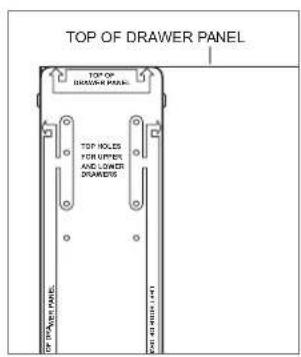 Sub-Zero DET3650RIDR - DRAWER PANEL INSTALLATION - 1