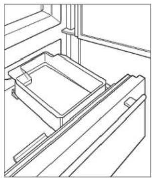 Sub-Zero CL3650RID - To remove the ice bin (side-by-side models): - 1