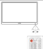SYLVOX KT16K0KHGA - Instalación de la Batería en el Mando a Distancia - 4