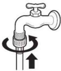 LG WM3555HWH - How to Connect the Water Inlet Hoses - 2