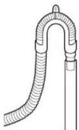 LG WM3555HWH - Using a Standpipe to Drain - 2