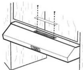 FRIGIDAIRE FCVW3052WH - Couvercle de l'évent de recirculation - 1