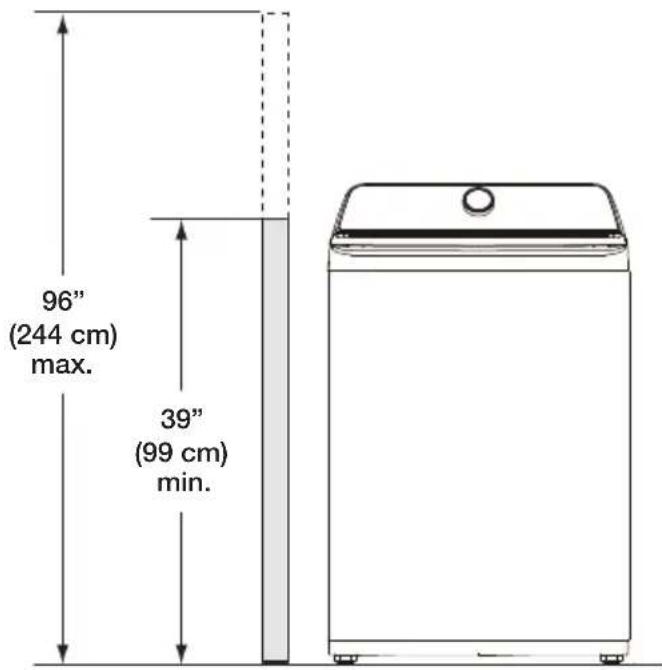 FRIGIDAIRE FLVW7523WH - Requisitos del sistema de desagüe - 1