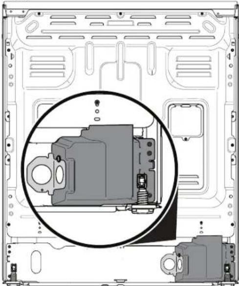 FRIGIDAIRE PCFI3080SS - Acceder al bloque de terminales - 1