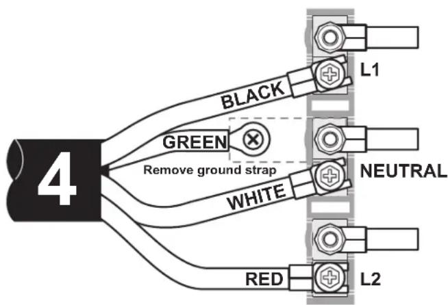FRIGIDAIRE PCFI3080SS - 3-Wire Power Cord Connection (Existing installations ONLY) - 1