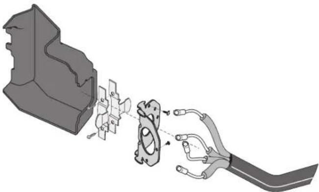 FRIGIDAIRE PCFE3080SS - Acceder al bloque de terminales - 2