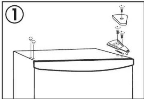 DANBY DAR044A4WH - INSTRUCTIONS D'INVERSION DE PORTE - 1
