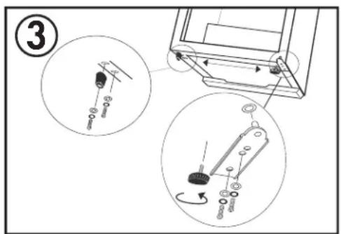 DANBY DAR044A4WH - DOOR REVERSAL INSTRUCTIONS - 3