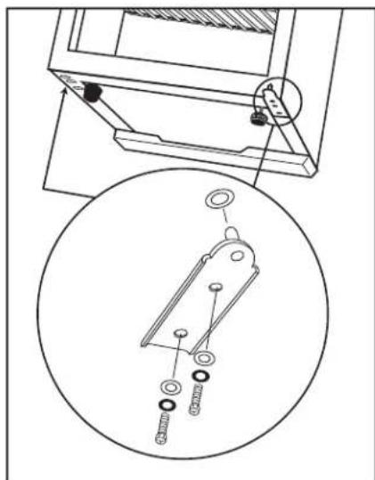 DANBY DAR026A1WH - DOOR REVERSAL INSTRUCTIONS - 1