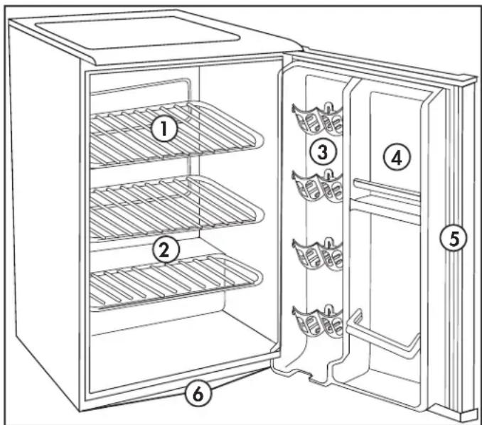 DANBY DAR026A1WH - FEATURES - 1