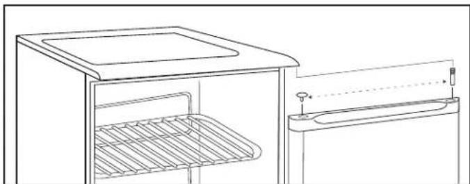 DANBY DAR026A1BK - INSTRUCTIONS D'INVERSION DE PORTE - 1