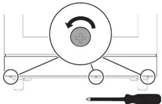 FRIGIDAIRE PCFI3670SS - Installing the front/side skirting - 1