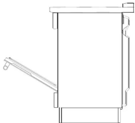 FRIGIDAIRE PCFI3670SS - Door removal - 1